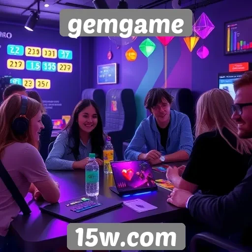 interação social em gemgame se destaca